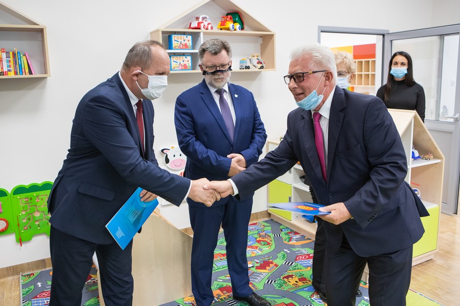 Otwarcie klubu dziecięcego w Radzyniu Chełmińskim, fot. Mikołaj Kuras dla UMWKP