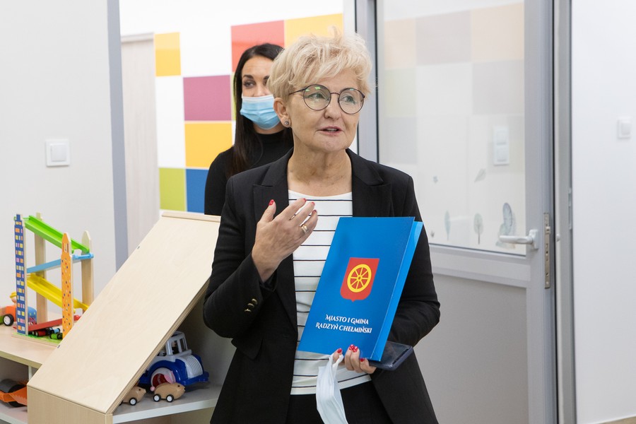 Otwarcie klubu dziecięcego w Radzyniu Chełmińskim, fot. Mikołaj Kuras dla UMWKP