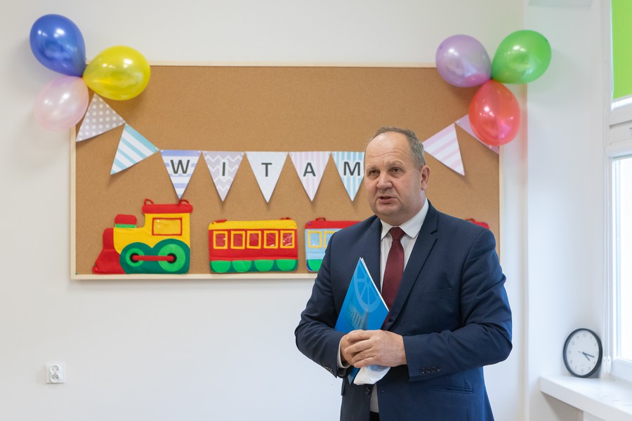 Otwarcie klubu dziecięcego w Radzyniu Chełmińskim, fot. Mikołaj Kuras dla UMWKP