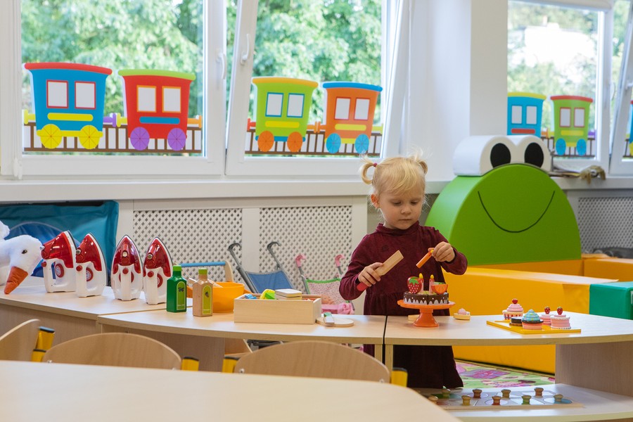 Otwarcie klubu dziecięcego w Radzyniu Chełmińskim, fot. Mikołaj Kuras dla UMWKP