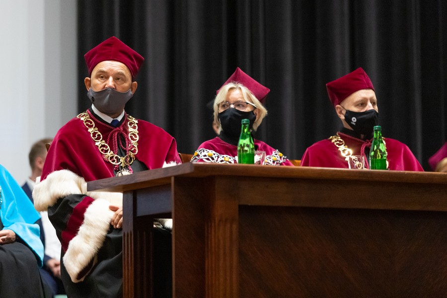 Inauguracja roku akademickiego 2020/2021 na UMK, fot. Mikołaj Kuras dla UMWKP