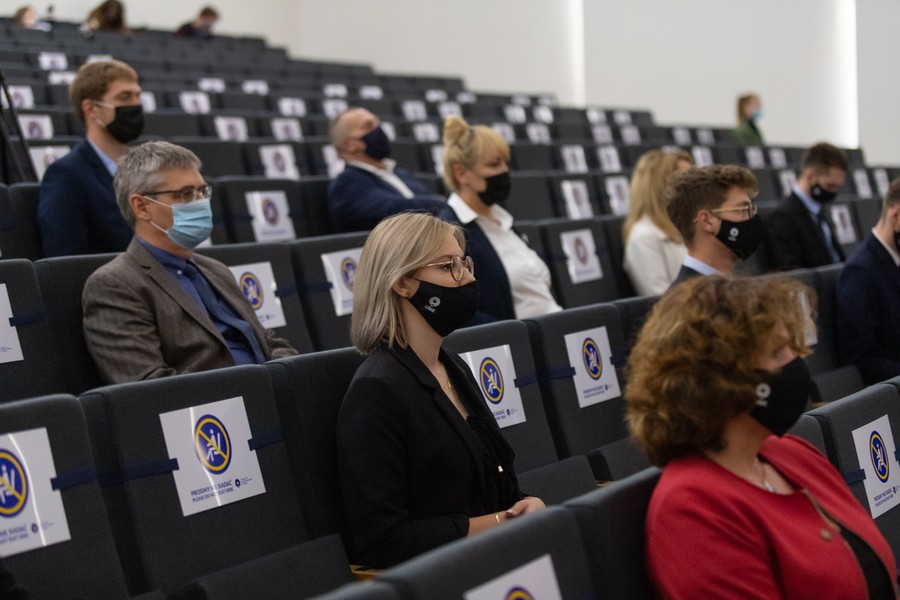 Inauguracja roku akademickiego 2020/2021 na UMK, fot. Mikołaj Kuras dla UMWKP