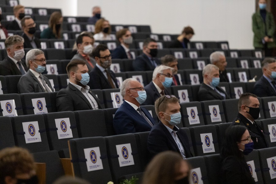 Inauguracja roku akademickiego 2020/2021 na UMK, fot. Mikołaj Kuras dla UMWKP