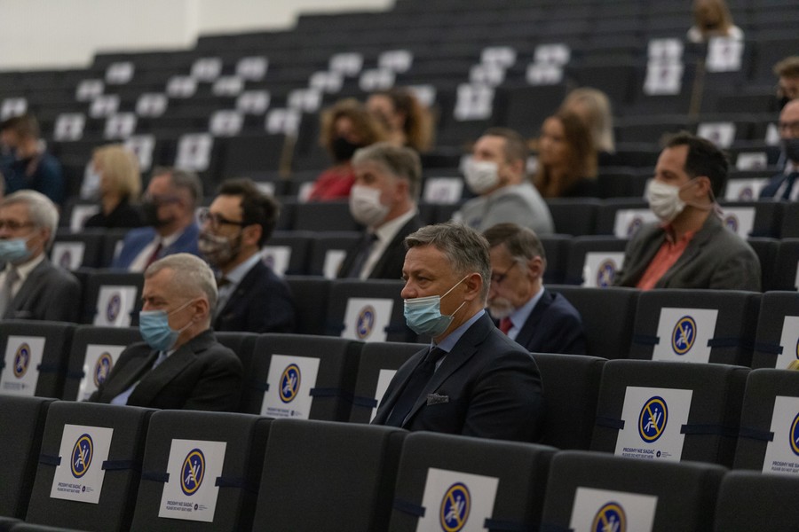 Inauguracja roku akademickiego 2020/2021 na UMK, fot. Mikołaj Kuras dla UMWKP