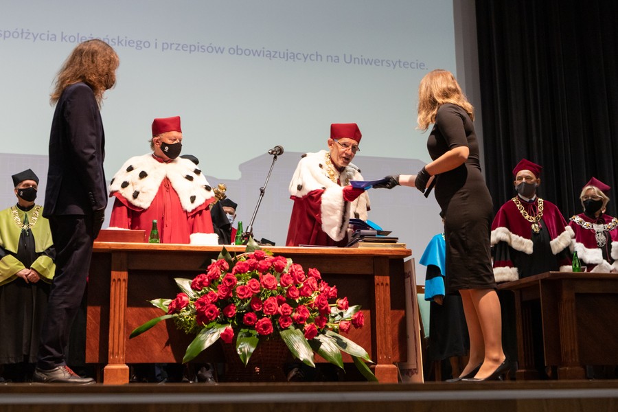 Inauguracja roku akademickiego 2020/2021 na UMK, fot. Mikołaj Kuras dla UMWKP