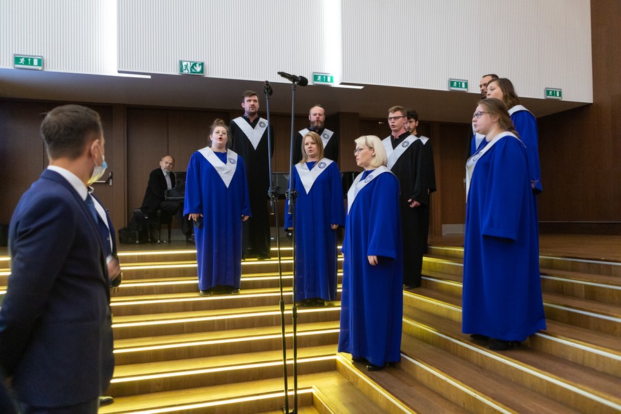 Inauguracja roku akademickiego 2020/2021 na UMK, fot. Mikołaj Kuras dla UMWKP