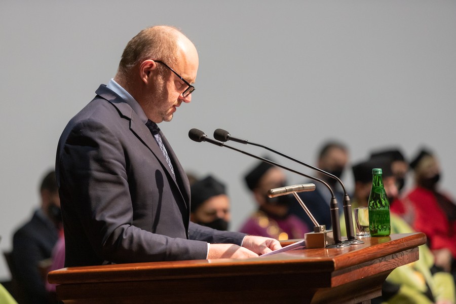 Inauguracja roku akademickiego 2020/2021 na UMK, fot. Mikołaj Kuras dla UMWKP