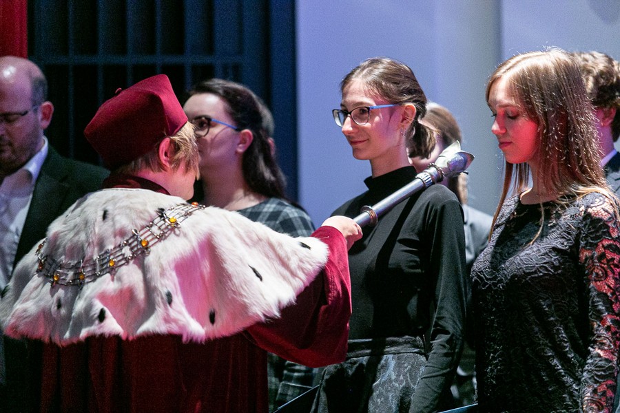 Inauguracja w Akademii Muzycznej im. Feliksa Nowowiejskiego w Bydgoszczy, fot. Filip Kowalkowski dla UMWKP