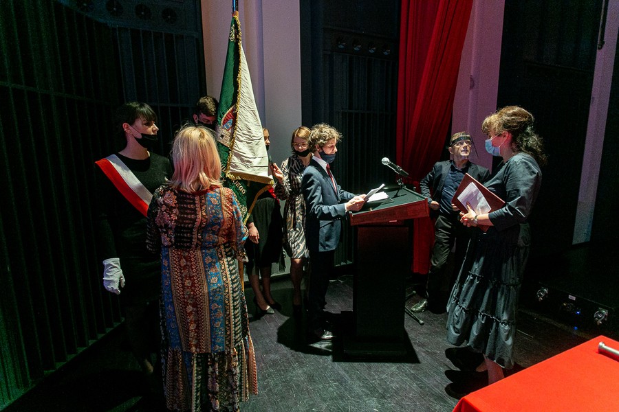 Inauguracja w Akademii Muzycznej im. Feliksa Nowowiejskiego w Bydgoszczy, fot. Filip Kowalkowski dla UMWKP