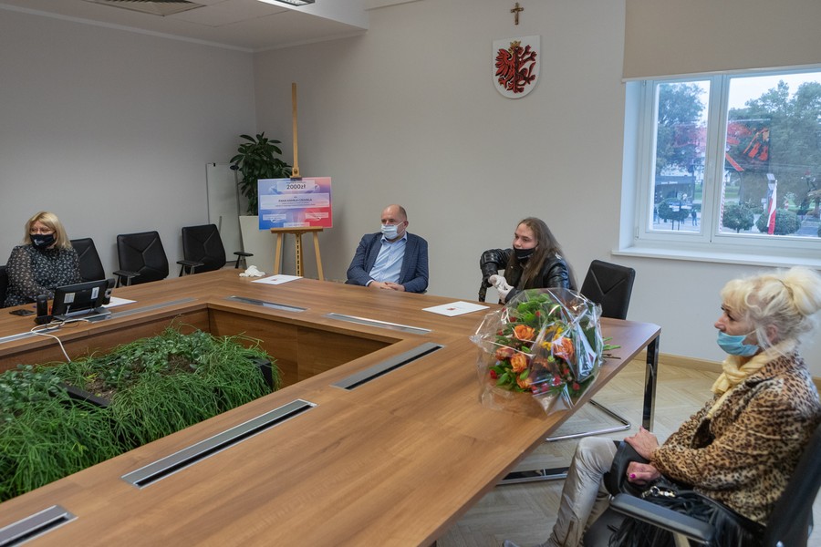 Wizyta Kamila Czeszela w Urzędzie Marszałkowskim, fot. Mikołaj Kuras dla UMWKP