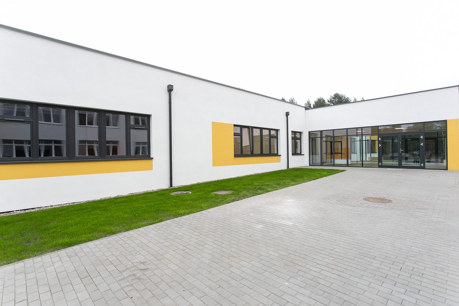 Nowy budynek ośrodka im. Maczka w Bydgoszczy, w którym znajdują się warsztaty zawodowe, fot. Filip Kowalkowski dla UMWKP