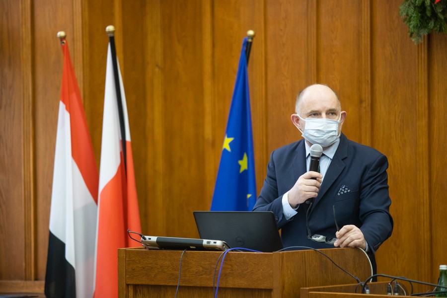 Sesja sejmiku województwa z 21 grudnia 2020 roku, fot. Mikołaj Kuras dla UMWKP