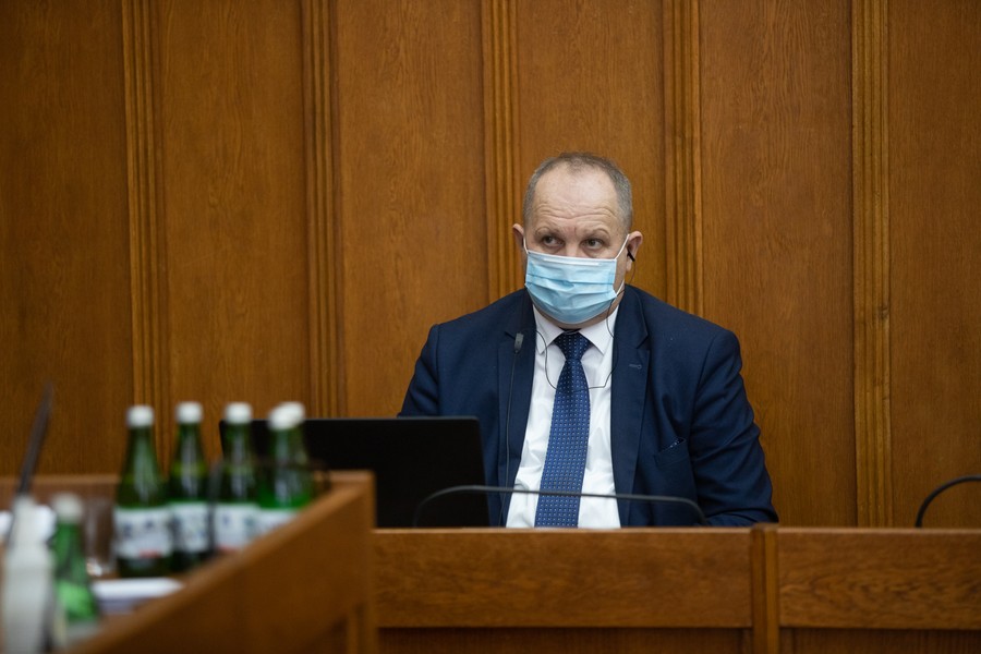 Sesja sejmiku województwa z 21 grudnia 2020 roku, fot. Mikołaj Kuras dla UMWKP