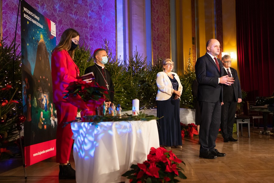 Samorządowa Wigilia w Dworze Artusa, fot. Mikołaj Kuras dla UMWKP