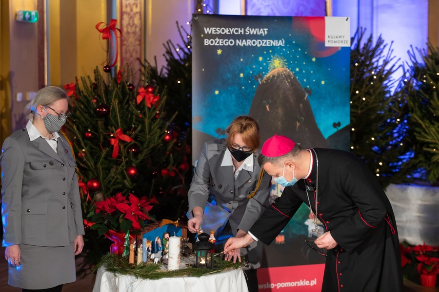 Samorządowa Wigilia w Dworze Artusa, fot. Mikołaj Kuras dla UMWKP