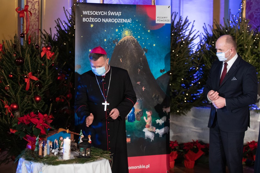 Samorządowa Wigilia w Dworze Artusa, fot. Mikołaj Kuras dla UMWKP