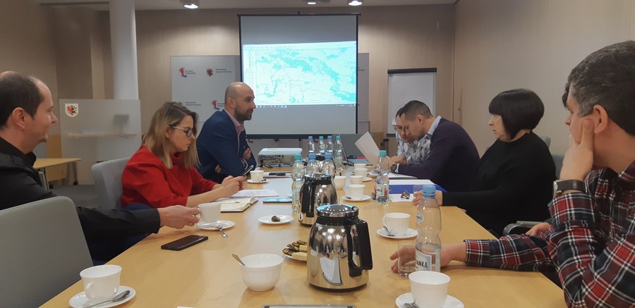 Spotkanie ekspertów „wewnętrznych” w s. koncepcji przebiegu tras EuroVelo 2 i 9 w województwie kujawsko-pomorskim, fot. K. Rzemykowska