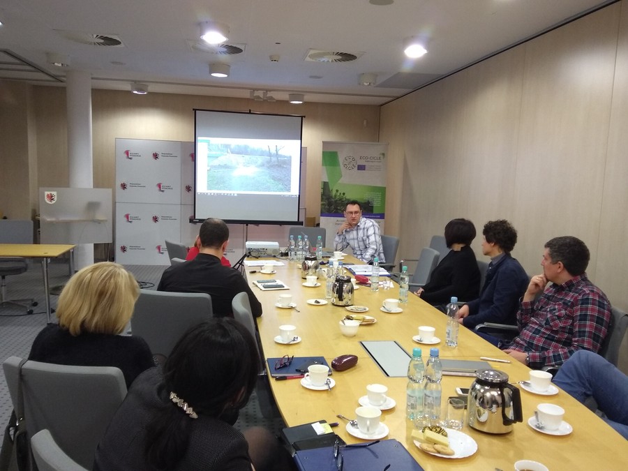 Spotkanie ekspertów „wewnętrznych” w s. koncepcji przebiegu tras EuroVelo 2 i 9 w województwie kujawsko-pomorskim, fot. K. Rzemykowska