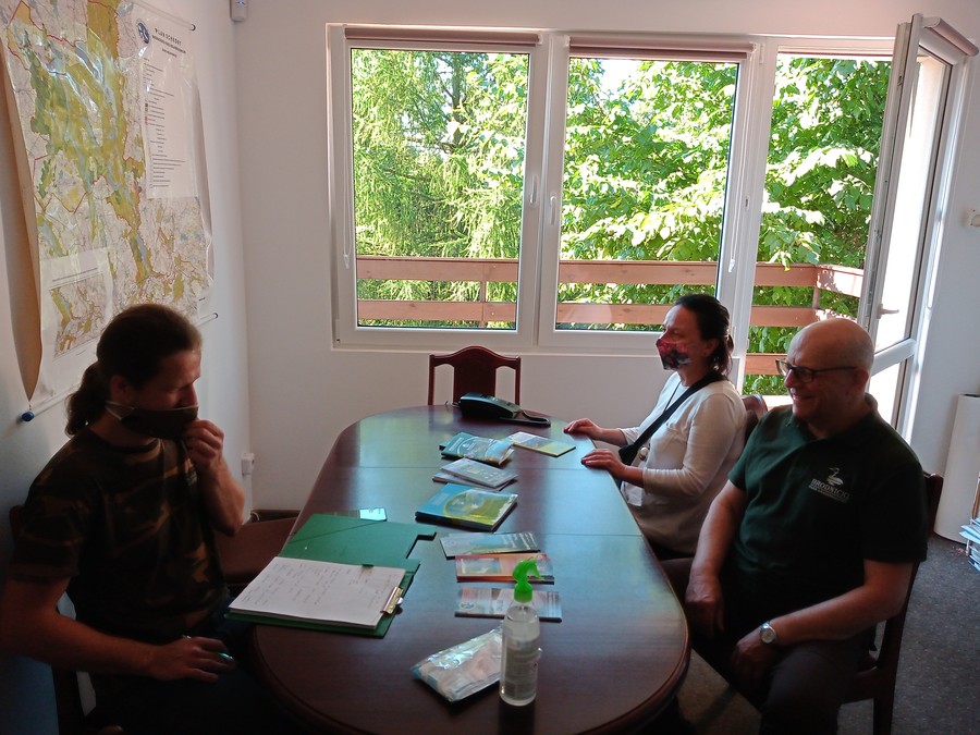 Brodnicki Park Krajobrazowy - wizja lokalna fot. Jacek Zdrojewski