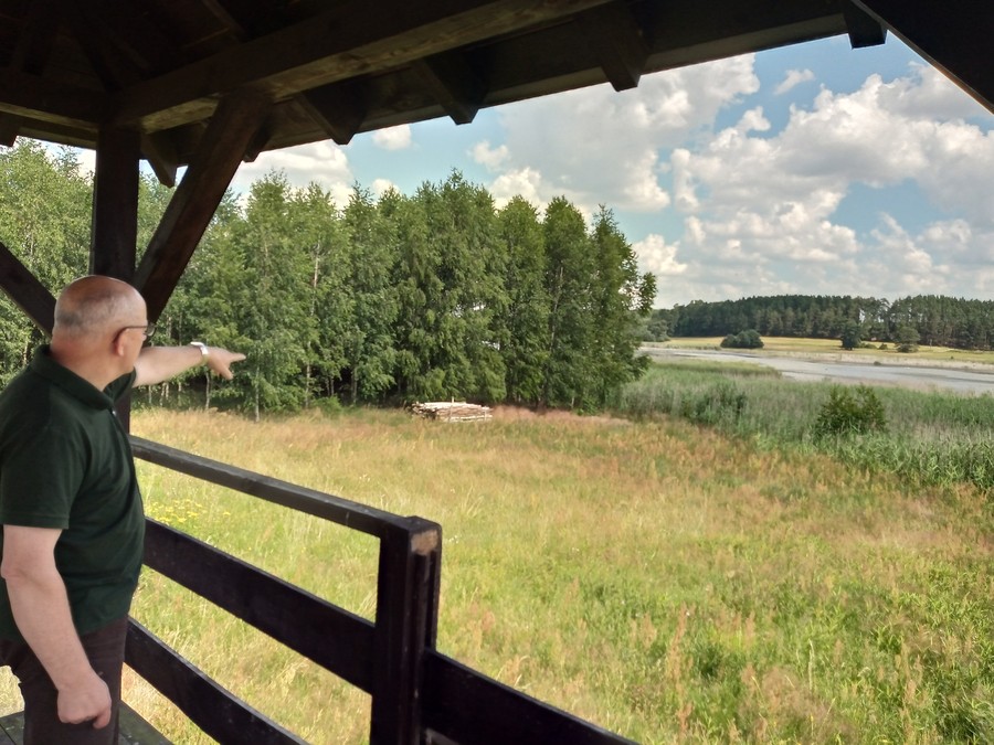 Brodnicki Park Krajobrazowy - wizja lokalna fot. Jacek Zdrojewski