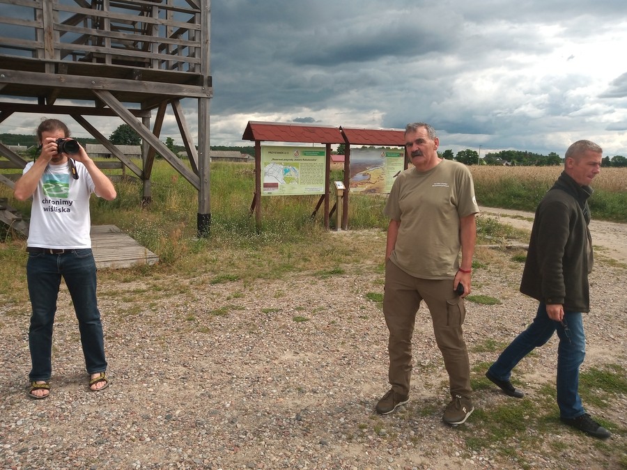 Gostynińsko-Włocławski Park Krajobrazowy - wizja lokalna fot. Jacek Zdrojewski