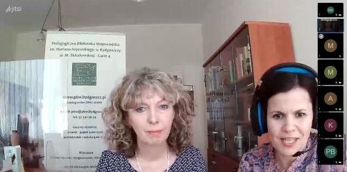 Prelegentki Grażyna Ruta-Balińska oraz Joanna Grabowska-Janowiak