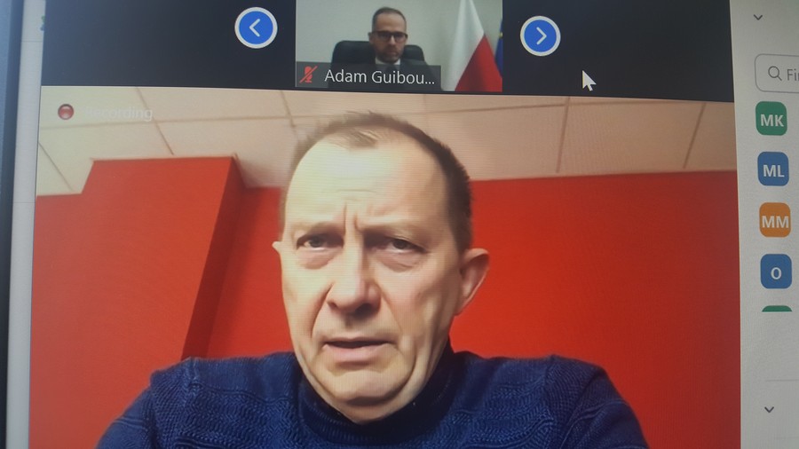 Piotr Holka - posiedzenie plenarne K-P WRDS