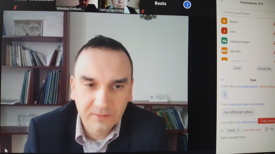 Paweł Bednarski - posiedzenie Zespołu ds ochrony zdrowia przy K-P WRDS, fot. Beata Wiśniewska