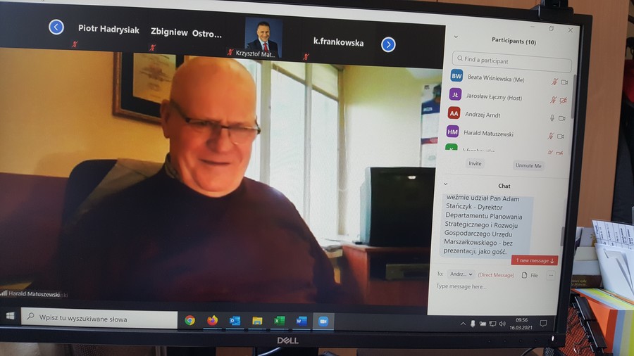 Harald Matuszewski podczas Prezydium K-P WRDS, fot. Beata Wiśniewska