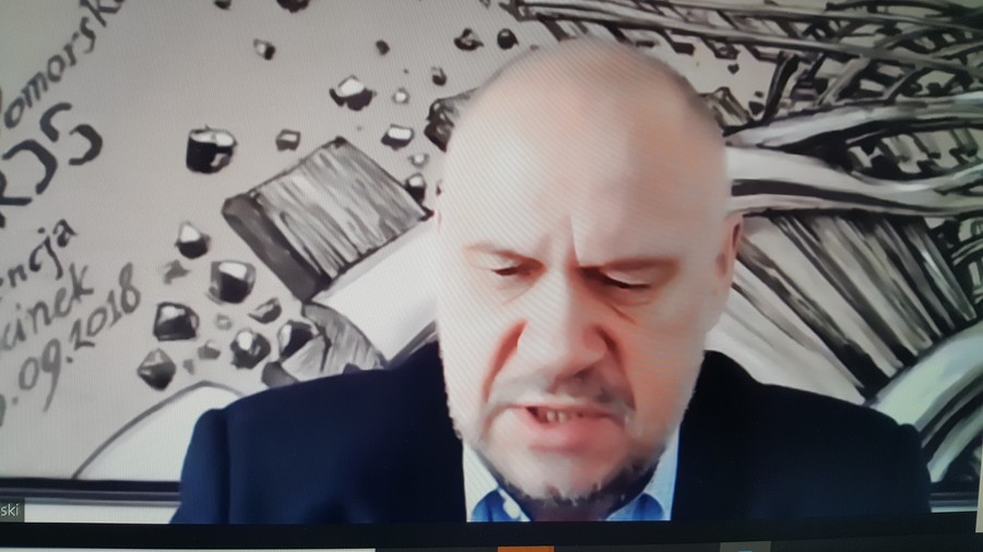 Roman Rogalski podczas Prezydium K-P WRDS, fot. Beata Wiśniewska