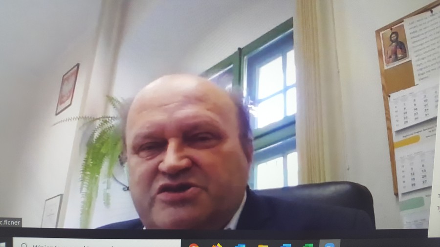 p. Cz. Ficner, Dyrektor Departamentu Edukacji UM WKP