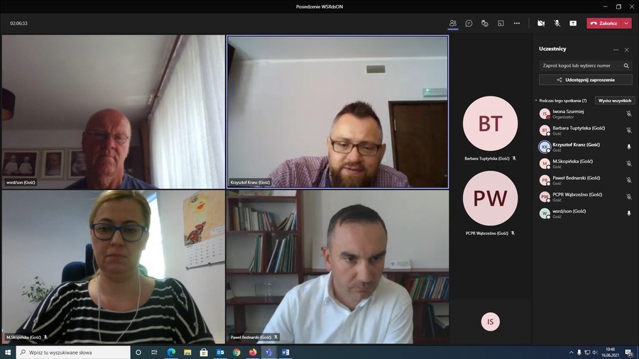 uczestnicy posiedzenia