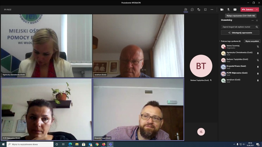 uczestnicy posiedzenia