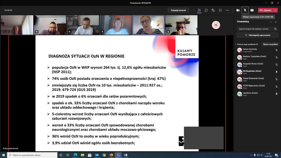 uczestnicy posiedzenia