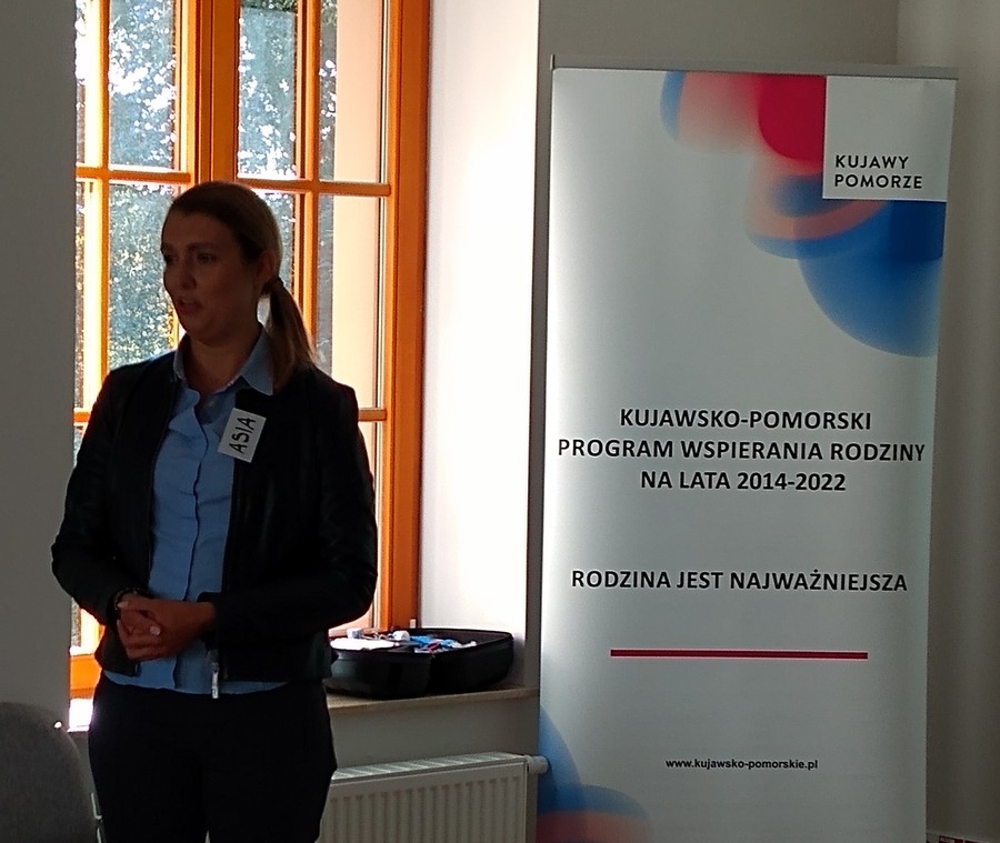 Warsztaty zapobiegające wypaleniu zawodowemu, Chełmno, 6.09.2021 r., fot. Biuro Wsparcia i Przeciwdziałania Przemocy