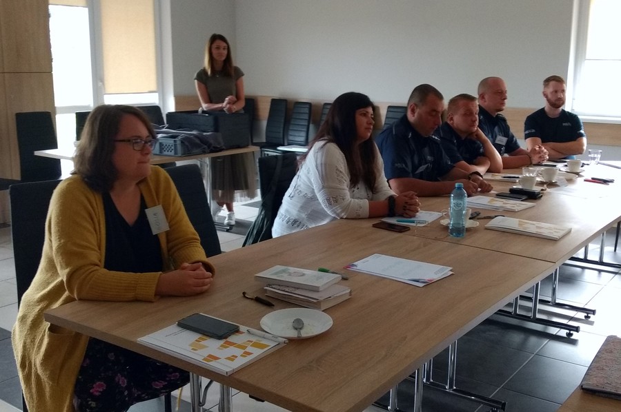 Warsztaty zapobiegające wypaleniu zawodowemu, Dobrcz, 15.09.2021 r., fot. Biuro Wsparcia i Przeciwdziałania Przemocy