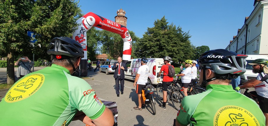 Jakubowa Sztafeta Rowerowa. Etap 1. Brodnica 2. 2021.07.24 fot. Patrycja Majchrzak
