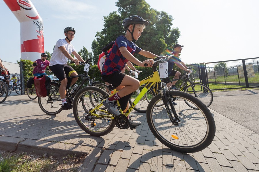 Jakubowa Sztafeta Rowerowa. Etap 2. Toruń 4. 2021.07.25 fot. Mikołaj Kuras