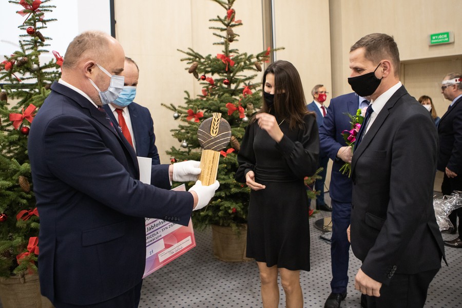 Wręczenie nagród laureatom konkursu Agricola - Syn Ziemi, fot. Mikołaj Kuras dla UMWKP