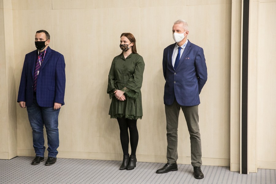 Wręczenie umów na projekty wybrane przez LGD Inowrocław, fot. Andrzej Goiński/UMWKP