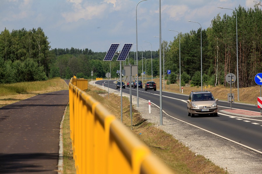 Otwarcie obwodnicy Płazowa, fot. Filip Kowalkowski dla UMWKP