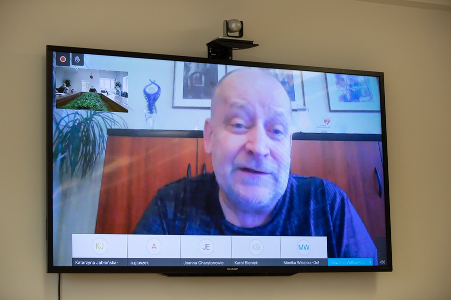 Posiedzenie Komitetu Monitorującego, 11 marca 2021 r. fot. Mikołaj Kuras dla UMWKP