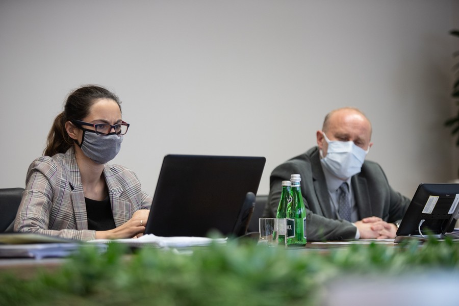 Posiedzenie Komitetu Monitorującego, 11 marca 2021 r. fot. Mikołaj Kuras dla UMWKP