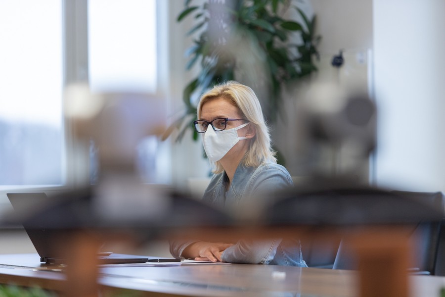 Posiedzenie Komitetu Monitorującego, 11 marca 2021 r. fot. Mikołaj Kuras dla UMWKP