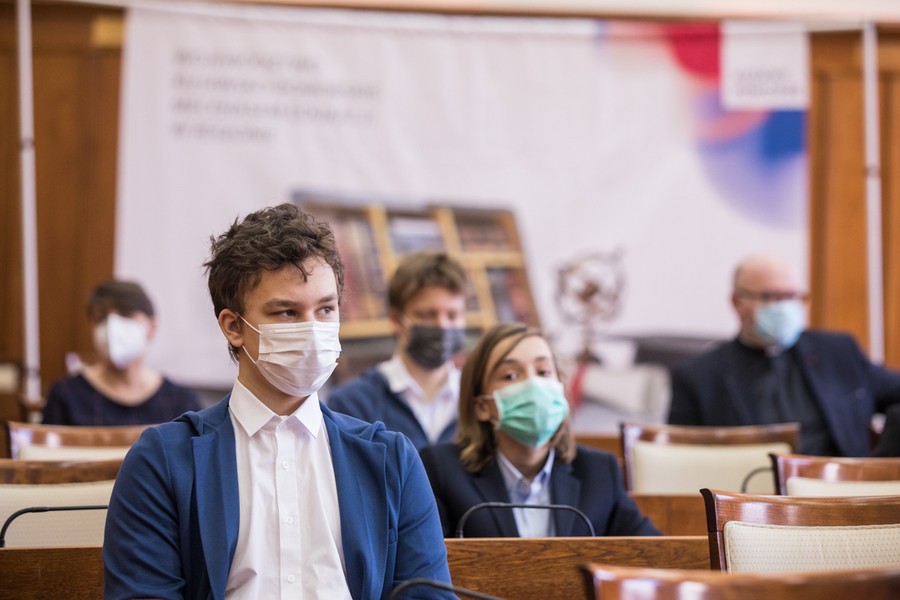 Spotkanie w prymusami Pomorza i Kujaw, fot. Andrzej Goiński/UMWKP