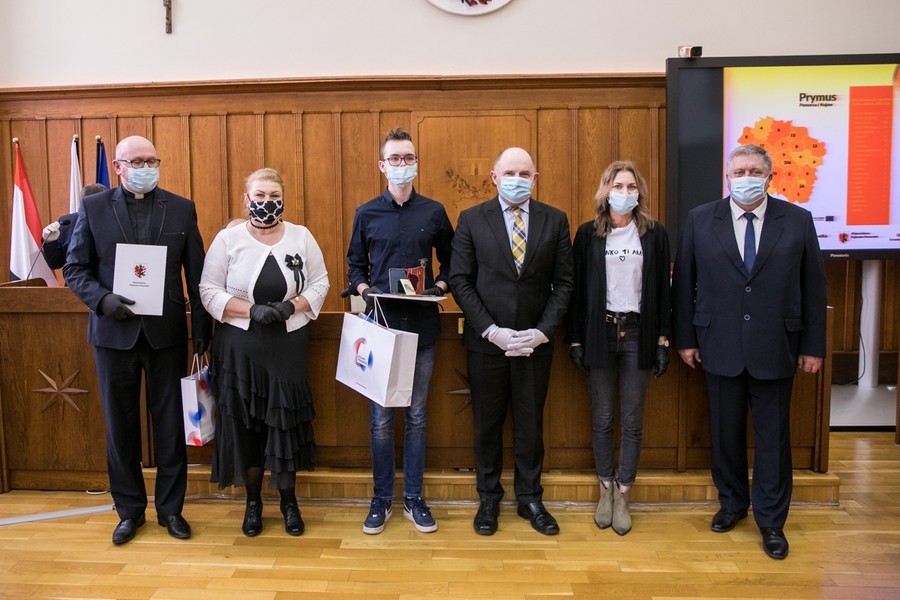 Spotkanie w prymusami Pomorza i Kujaw, fot. Andrzej Goiński/UMWKP