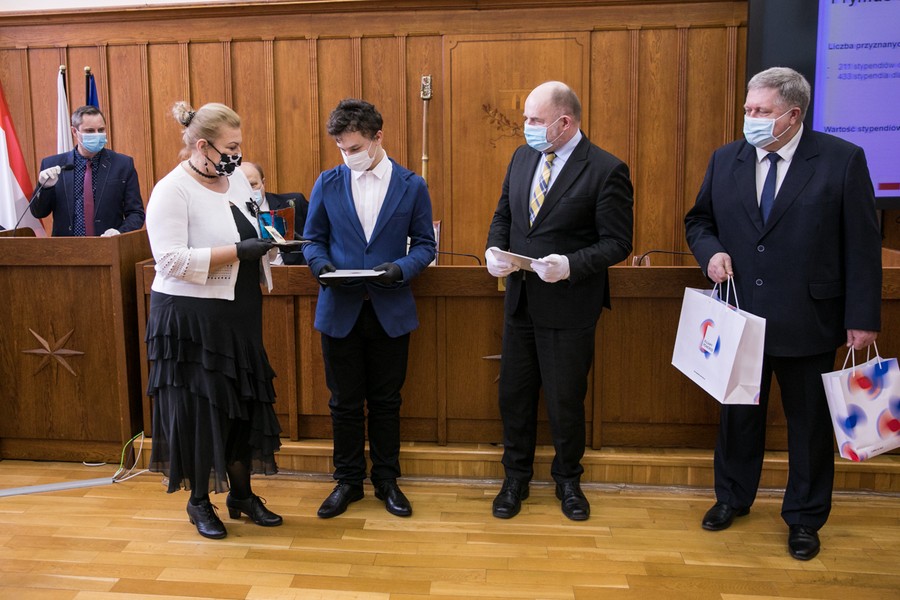 Spotkanie w prymusami Pomorza i Kujaw, fot. Andrzej Goiński/UMWKP