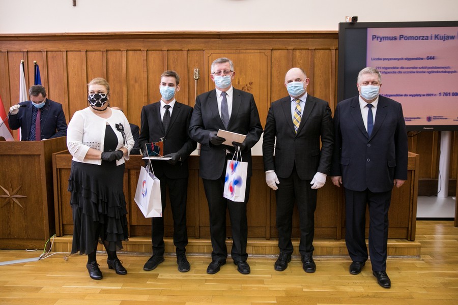 Spotkanie w prymusami Pomorza i Kujaw, fot. Andrzej Goiński/UMWKP