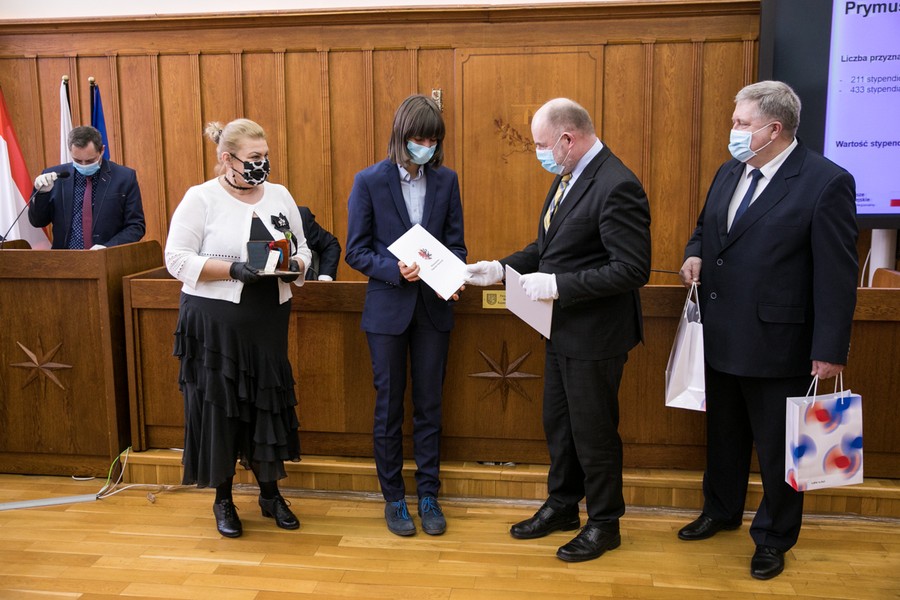 Spotkanie w prymusami Pomorza i Kujaw, fot. Andrzej Goiński/UMWKP