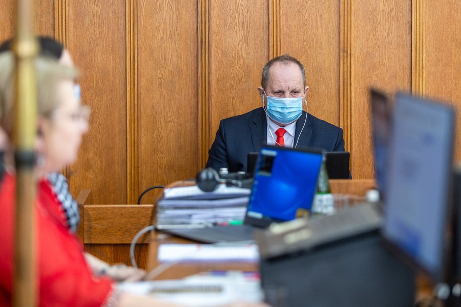 Sesja sejmiku województwa 26.04.21, fot. Szymon Zdziebło/tarantoga.pl dla UMWKP